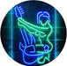 Sexy Girl Playing Guitar Music LED Light Sign - Way Up Gifts