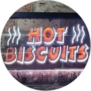Hot Biscuits LED Light Sign - LED Gift Works