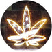 Marijuana Leaf USA Flag LED Light Sign - Way Up Gifts
