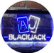 Poker Blackjack LED Light Sign - Way Up Gifts