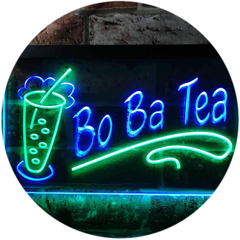 Boba Bo Ba Tea LED Light Sign - LED Gift Works