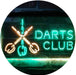 Darts Club LED Light Sign - Way Up Gifts