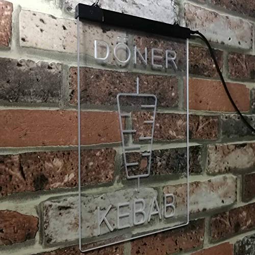 Doner Kebab LED Light Sign - Way Up Gifts