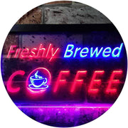 Freshly Brewed Coffee LED Light Sign - LED Gift Works