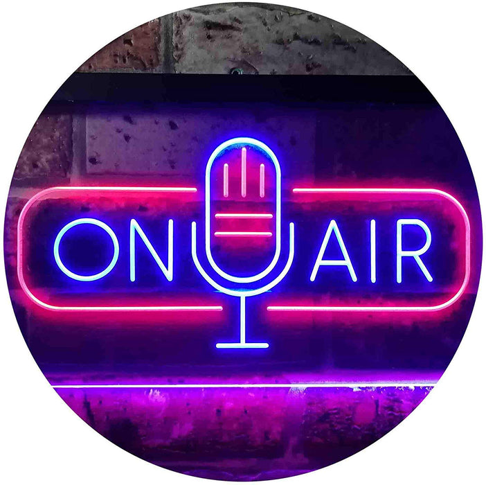 Mic On Air LED Light Sign - Way Up Gifts