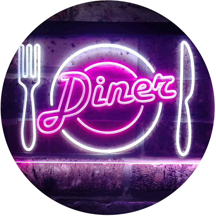 Diner LED Light Sign - Way Up Gifts
