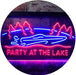 Party at The Lake Cabin Decor LED Light Sign - Way Up Gifts