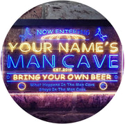 Personalized Sports Basketball Theme Man Cave LED Light Sign - LED Gift Works