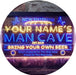 Personalized Sports Basketball Theme Man Cave LED Light Sign - Way Up Gifts