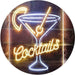 Cocktails Glass Bar Display LED Light Sign - Way Up Gifts