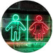 Men Women Bathroom Restroom LED Light Sign - Way Up Gifts