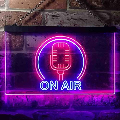 Microphone On Air LED Light Sign - Way Up Gifts