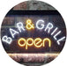 Bar & Grill Restaurant Open LED Light Sign - Way Up Gifts