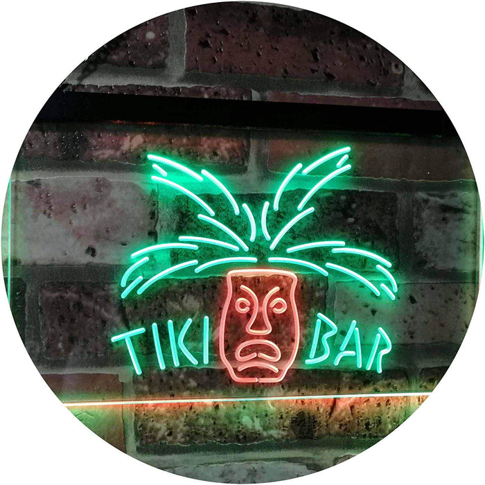 Tiki Bar Mask LED Light Sign - Way Up Gifts