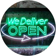 Open Delivery We Deliver LED Light Sign - LED Gift Works