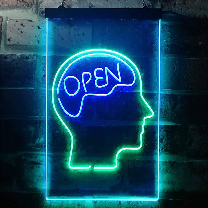 Open Mind Brain Storming LED Light Sign - Way Up Gifts