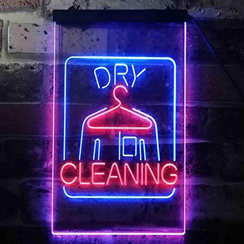 Cleaners Dry Cleaning LED Light Sign - Way Up Gifts
