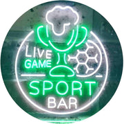 Live Game Sport Bar LED Light Sign - LED Gift Works
