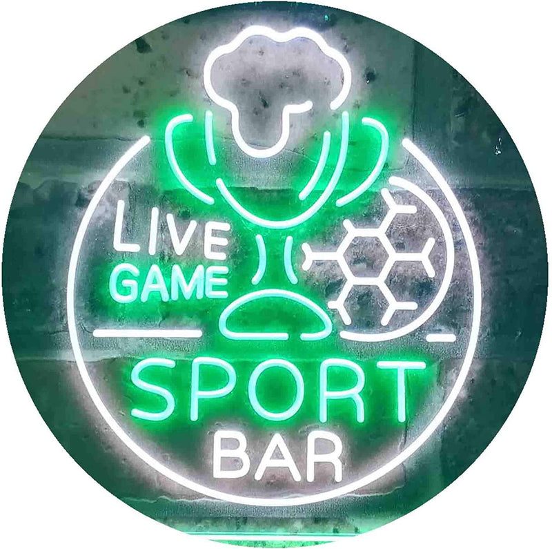 Live Game Sport Bar LED Light Sign - LED Gift Works