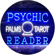 Psychic Palms Tarot Reader LED Light Sign - LED Gift Works
