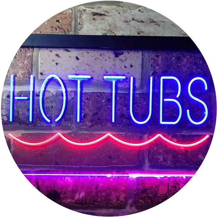 Hot Tubs LED Light Sign - Way Up Gifts