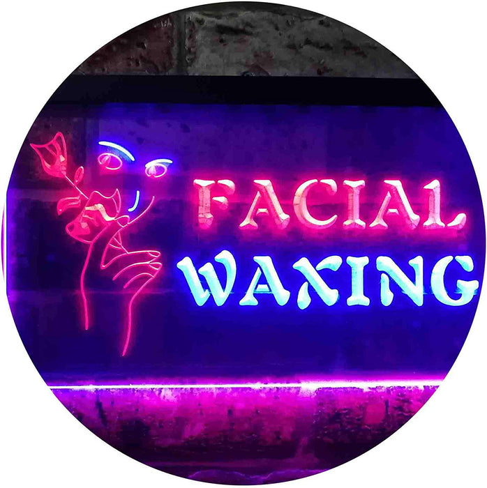 Beauty Salon Facial Waxing LED Light Sign - Way Up Gifts