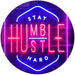 Stay Humble Hustle Hard LED Light Sign - Way Up Gifts