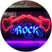 Guitars Rock Music LED Light Sign - Way Up Gifts