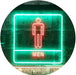Men Bathroom Restroom LED Light Sign - Way Up Gifts