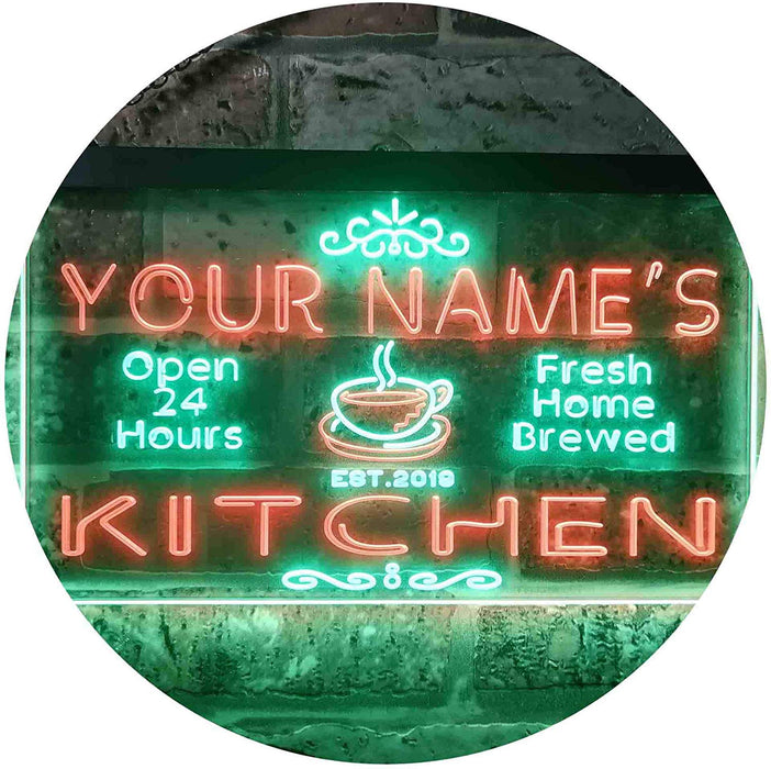 Personalized Home Kitchen Decor LED Light Sign - Way Up Gifts