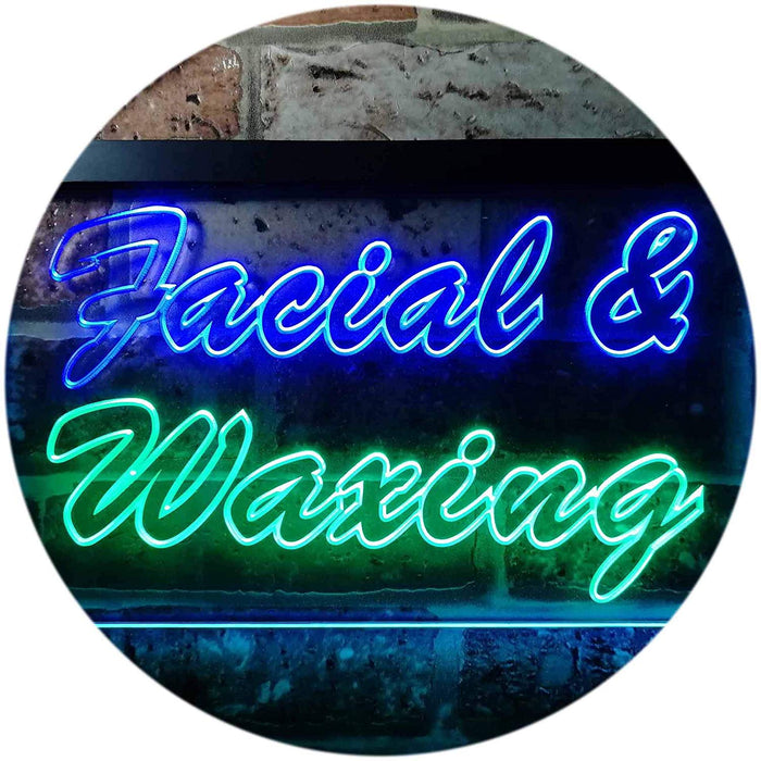 Facial Waxing LED Light Sign - Way Up Gifts