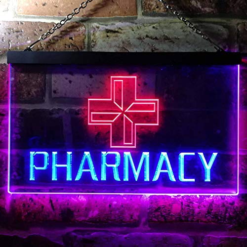 Pharmacy LED Light Sign - LED Gift Works
