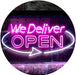 Open Delivery We Deliver LED Light Sign - Way Up Gifts