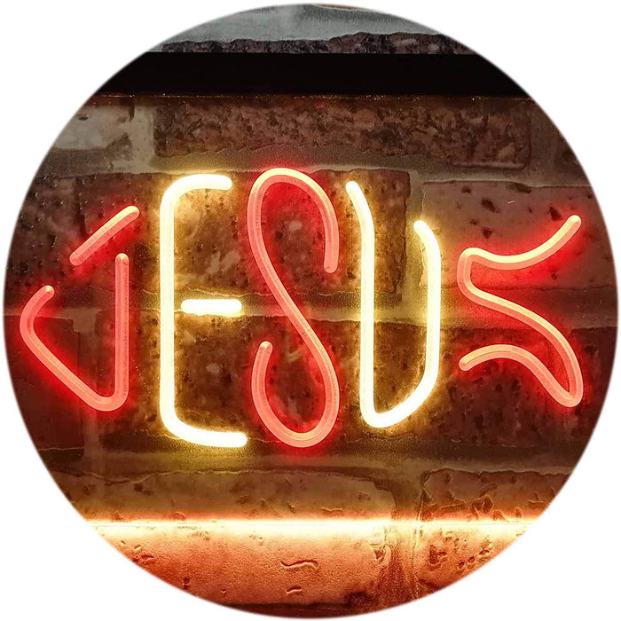 Jesus Fish LED Light Sign - Way Up Gifts