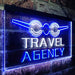 Travel Agency LED Light Sign - Way Up Gifts