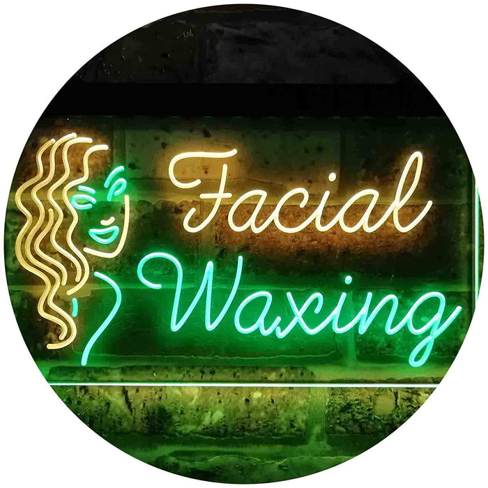 Facial Waxing LED Light Sign - Way Up Gifts