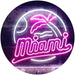 Miami Florida LED Light Sign - Way Up Gifts