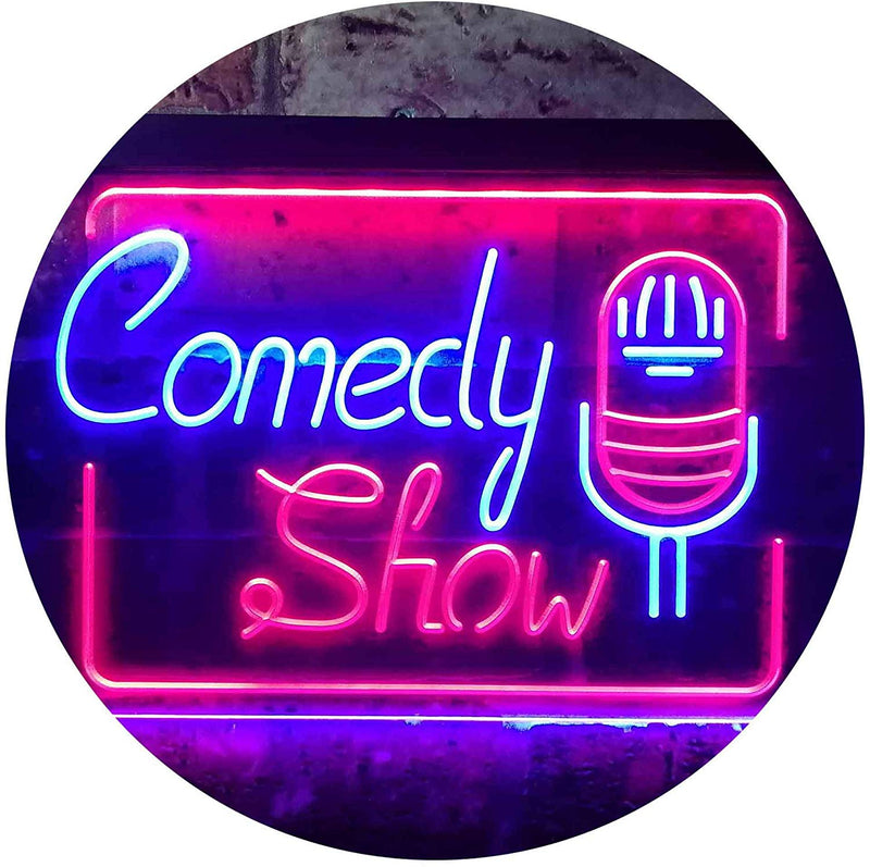 Comedy Show LED Light Sign - LED Gift Works