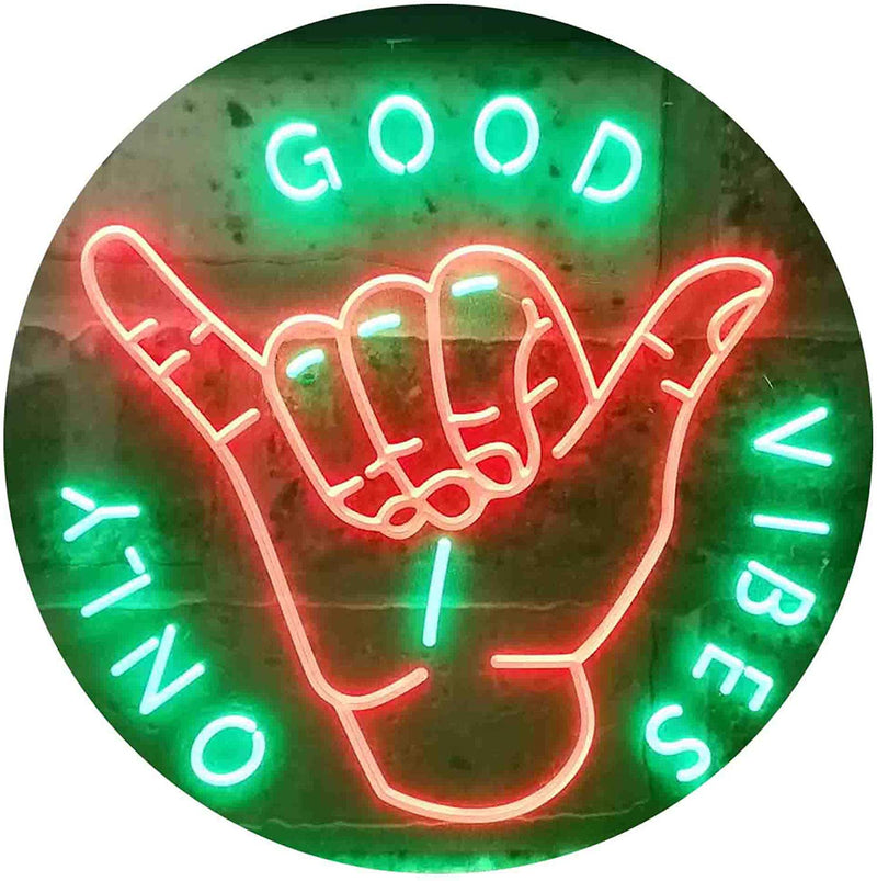 Good Vibes Only LED Light Sign - LED Gift Works