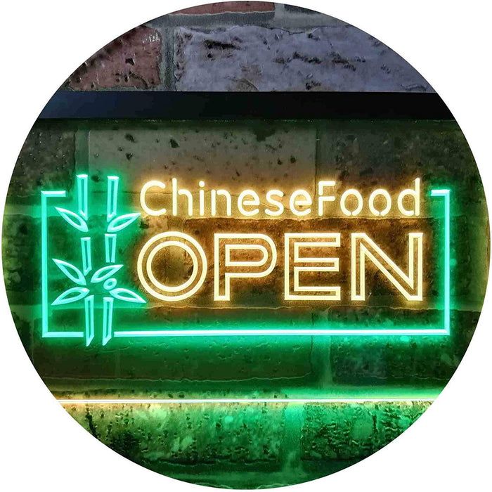 Open Restaurant Chinese Food LED Light Sign - Way Up Gifts