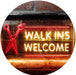 Barber Salon Hair Cuts Walk Ins Welcome LED Light Sign - Way Up Gifts