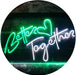 Love Heart Better Together LED Light Sign - Way Up Gifts