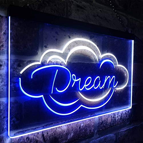 Cloud Kid Room Nightlight Dream LED Light Sign - Way Up Gifts