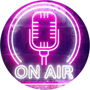 Microphone On Air LED Light Sign - LED Gift Works