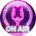 Microphone On Air LED Light Sign - Way Up Gifts