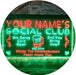 Personalized Social Club LED Light Sign - Way Up Gifts