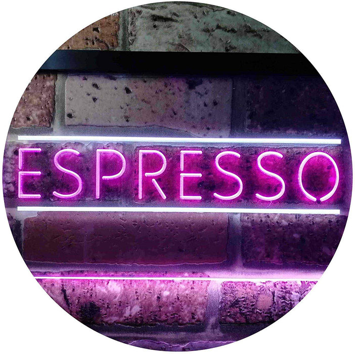 Coffee Shop Espresso LED Light Sign - Way Up Gifts
