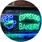 Coffee Espresso Bakery LED Light Sign - LED Gift Works