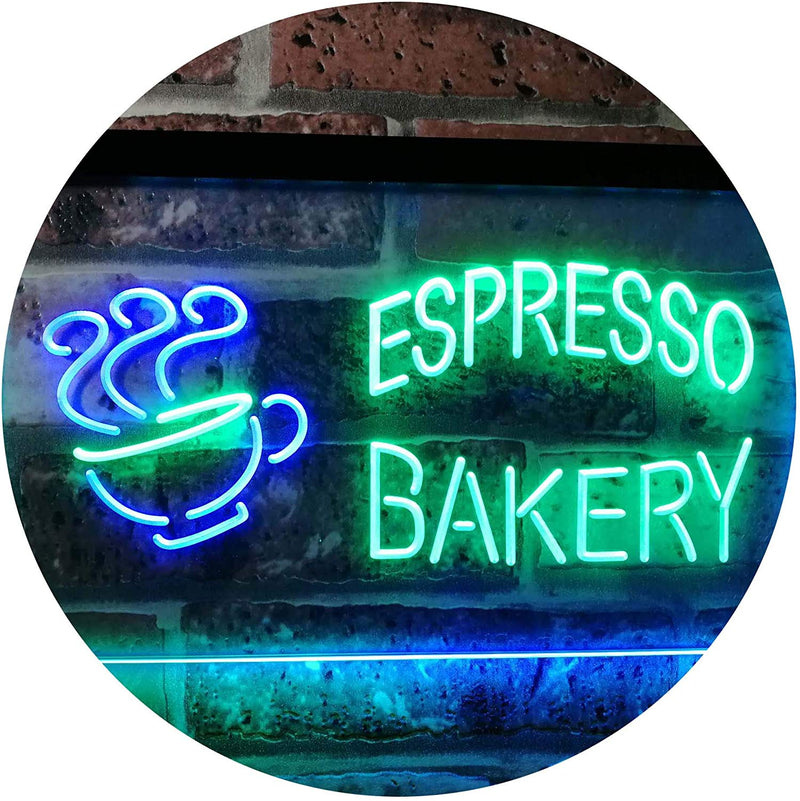 Coffee Espresso Bakery LED Light Sign - LED Gift Works