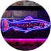 Trout Fish Bait Shop Fishing LED Light Sign - Way Up Gifts